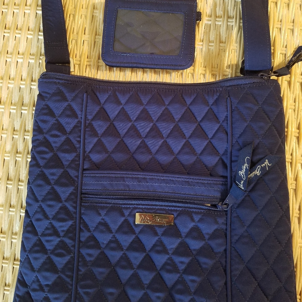 COPY - Vera Bradley solid navy hipster and wallet - Picture 3 of 4